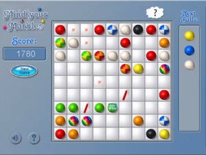 Игра Берегите Свои Шарики: Делюкс (Mind Your Marbles Deluxe) — играть онлайн бесплатно (изображение №4)
