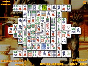 Игра Дракон Маджонг (Dragon Mahjong) — играть онлайн бесплатно (изображение №4)