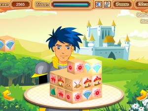 Игра Маджонг Рыцарский Квест (Mahjong Knight Quest) — играть онлайн бесплатно (изображение №5)