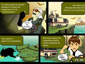 Игра Бен 10: Дикая Погоня (Ben 10 Race Against Time: Savage Pursuit) — играть онлайн бесплатно (изображение №3)