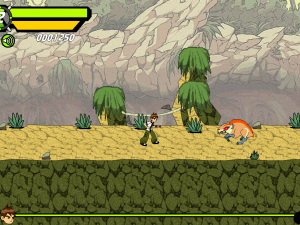 Игра Бен 10: Дикая Погоня (Ben 10 Race Against Time: Savage Pursuit) — играть онлайн бесплатно (изображение №4)