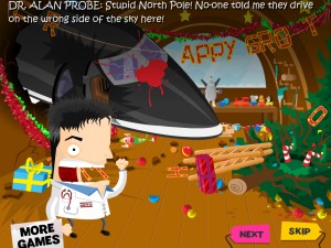 Игра Хирург Любитель: Рождественское Издание (Amateur Surgeon: Christmas Edition) — играть онлайн бесплатно (изображение №4)