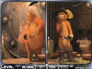 Игра Шрек Навсегда: Поиск Сходства (Shrek Forever After Similarities) — играть онлайн бесплатно (изображение №3)