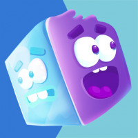 ледяная фиолетовая голова